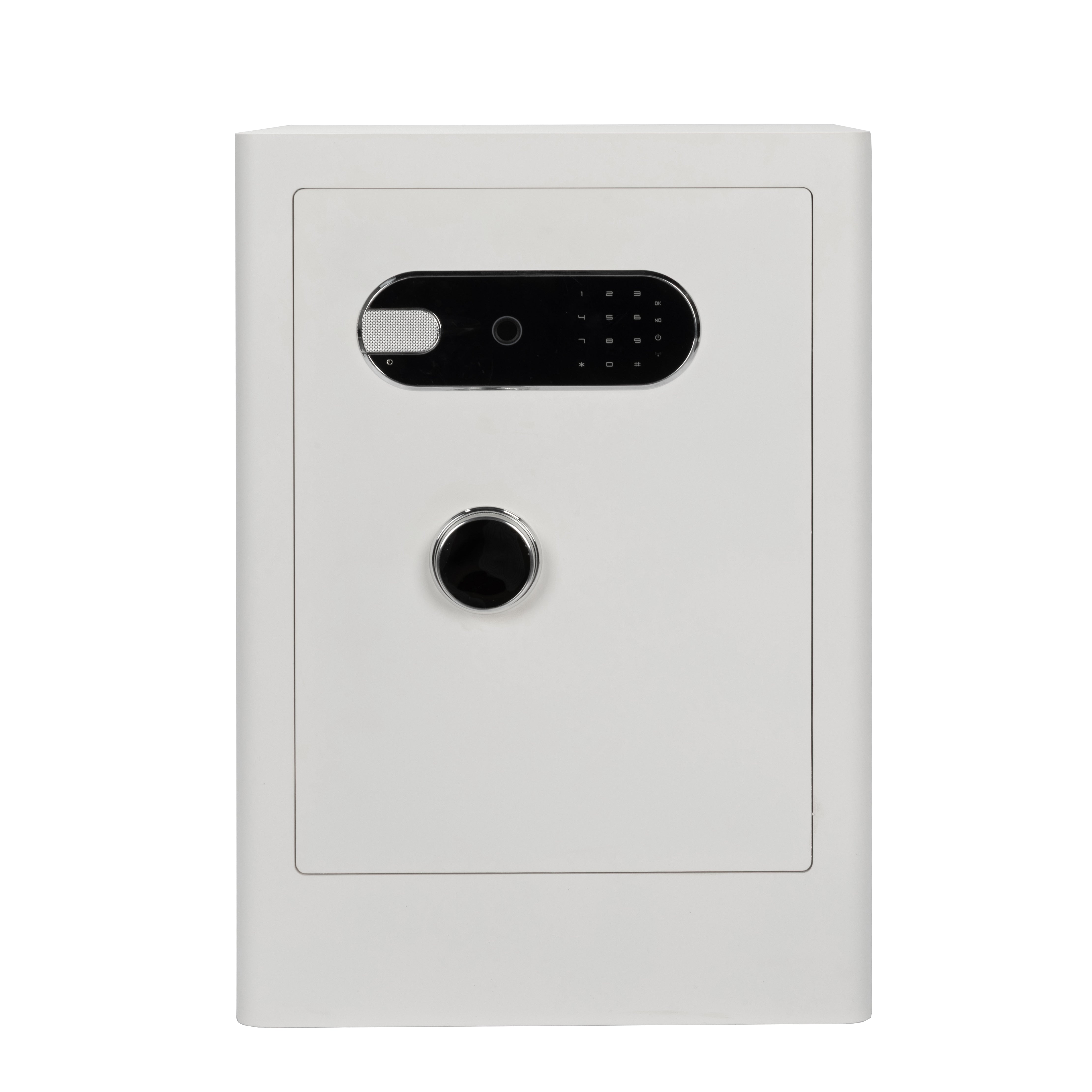 3.38 Cu Biometric Home Safe Box with Fingerprint Lock Dual Alarm and LED Light