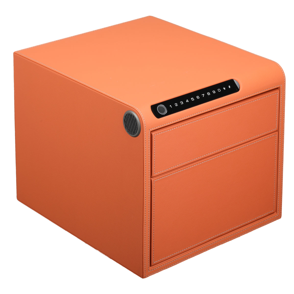 2 Drawer Jewelry Safe with Fingerprint Lock Auto Open Drawers Bluetooth