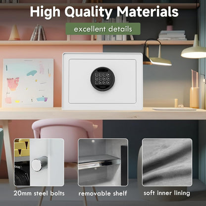 1.2 Cu.Ft Digital Jewelry Safe Box with Keypad, Steel