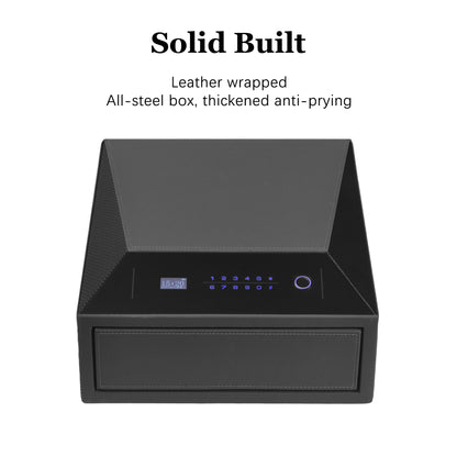 Smart Jewelry Safe Box with Fingerprint, Bluetooth & Auto Open