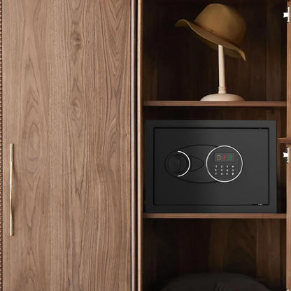 1.6 Cu Ft Fireproof Safe Box with Keypad & Key, Charging Port