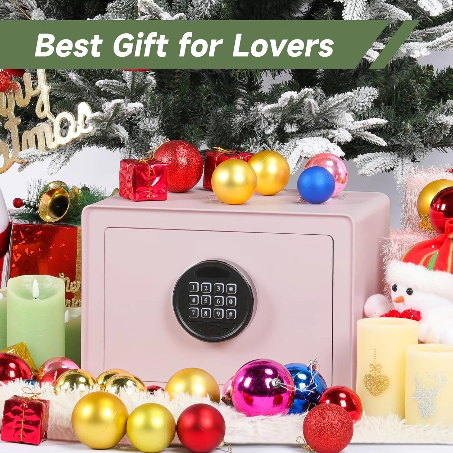 1.2 Cu.Ft Digital Jewelry Safe Box with Keypad, Steel