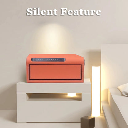Smart Jewelry Safe Box with Bluetooth, Fingerprint Lock & Auto Open